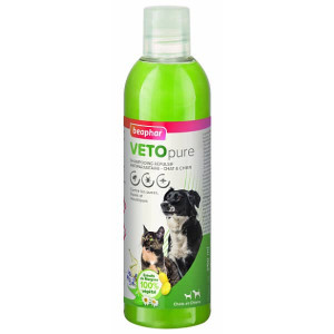 BEAPHAR VETO PURE INSECT šampūns kaķiem, suņiem pret blusām un ērcēm 250ml